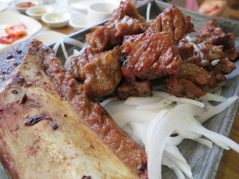 深セン 韓国料理店「紫霞門」で韓国焼肉を堪能